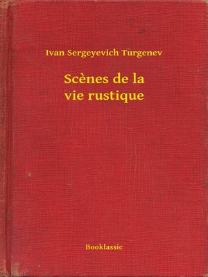 cover image of Scènes de la vie rustique